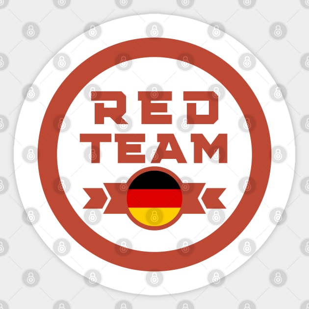 Cybersecurity Red Team Germany Gamification Badge CTF Sticker by FSEstyle